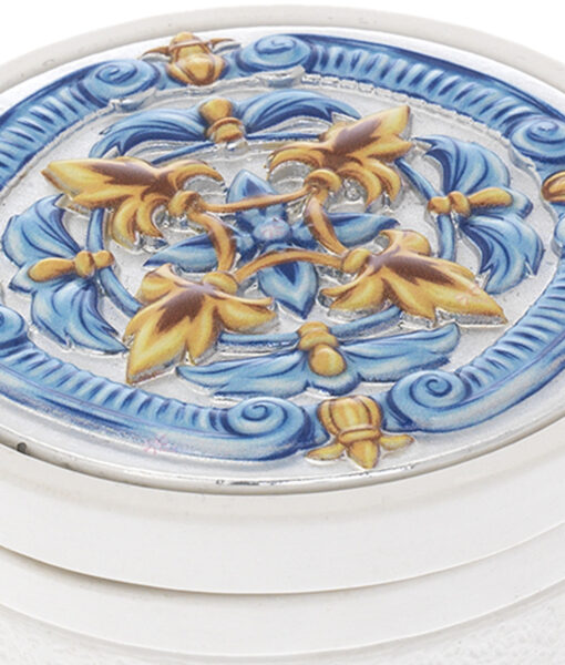 Bomboniera Scatola Tonda Maiolica Bagutta 4 - NonSoloCerimonie.it