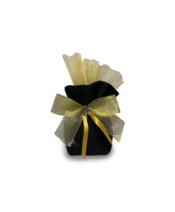 Bomboniera Sacchetto Nero Oro - NonSoloCerimonie.it