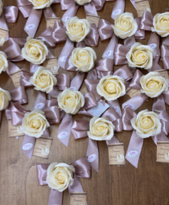 Segnaposto Rosa di Sapone Avorio Antico 101 - NonSoloCerimonie.it