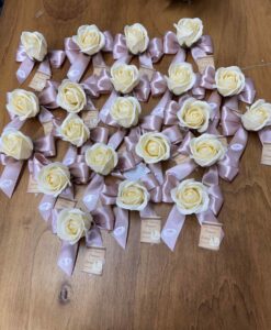 Segnaposto Rosa di Sapone Avorio Antico 100 - NonSoloCerimonie.it