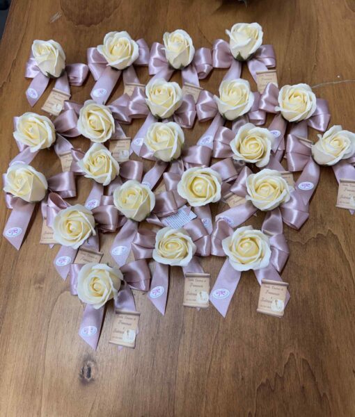 Segnaposto Rosa di Sapone Avorio Antico 100 - NonSoloCerimonie.it