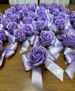 Segnaposto Rosa di Sapone Viola Lilla 100 - NonSoloCerimonie.it