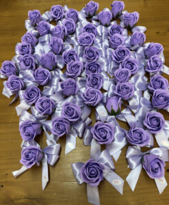 Segnaposto Rosa di Sapone Viola Lilla 102 - NonSoloCerimonie.it
