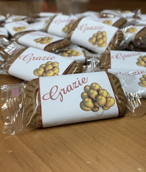 Segnaposto Biscotto Personalizzato Semplice 100 - NonSoloCerimonie.it