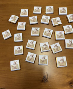 Segnaposto Cioccolatino Personalizzato Semplice Natale 100 - NonSoloCerimonie.it