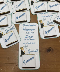 Segnaposto Cioccolatino Personalizzato Comunione 102 - NonSoloCerimonie.it