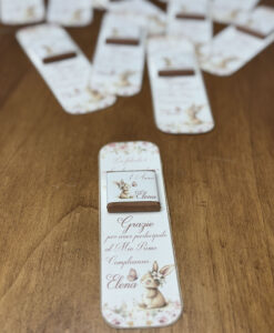 Segnaposto Cioccolatino Personalizzato Coniglio 103 - NonSoloCerimonie.it