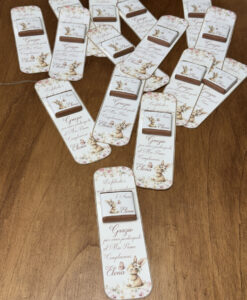 Segnaposto Cioccolatino Personalizzato Coniglio 104 - NonSoloCerimonie.it