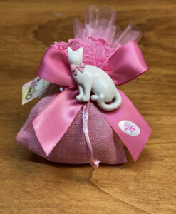 Bomboniera Sacchetto Magnete Gatto Rosa 104 - NonSoloCerimonie.it