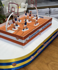 Vassoio Campo da Basket Giallo Blu 107 - NonSoloCerimonie.it