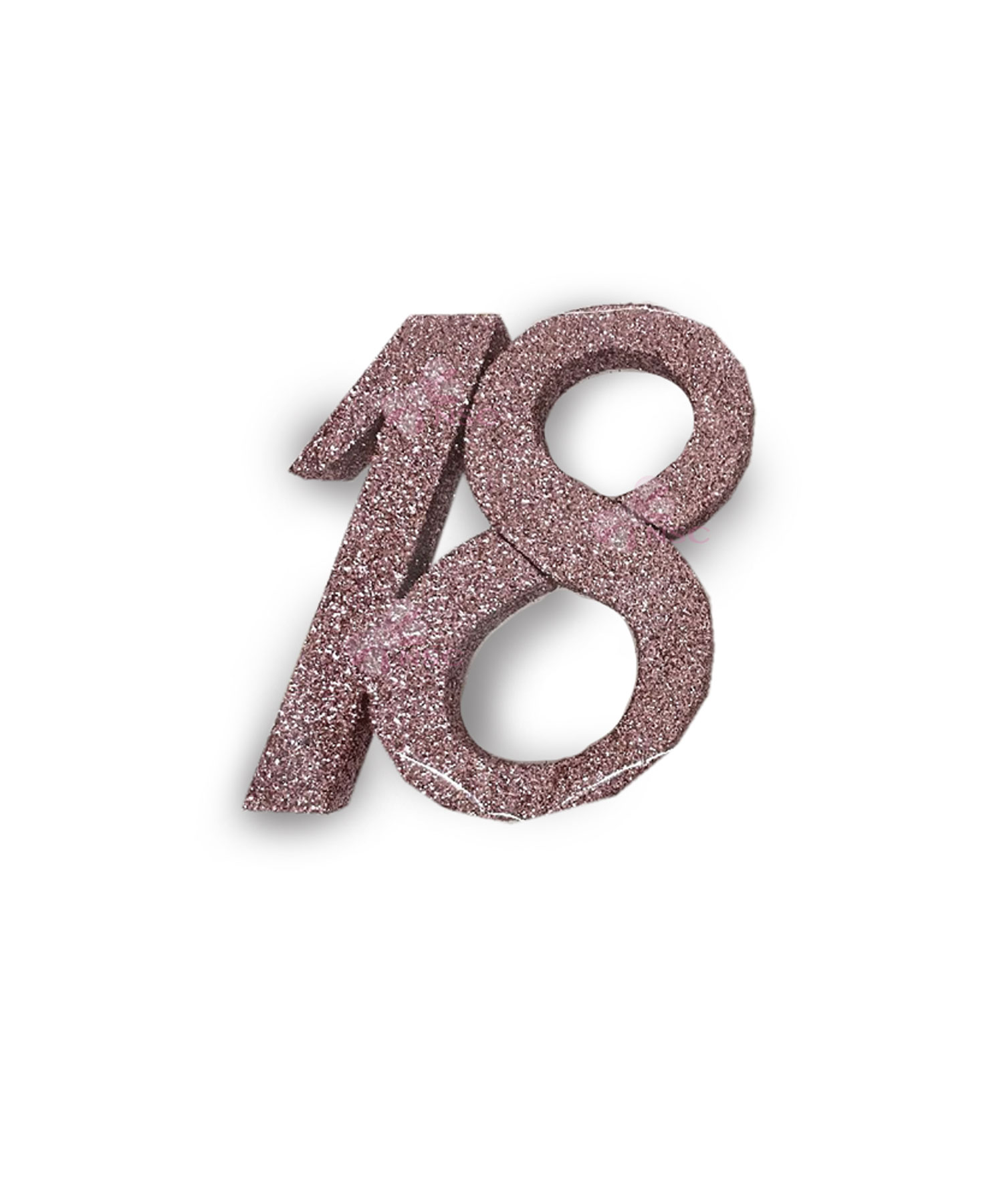 Cake Topper corona Miss 18 anni legno