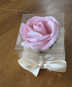 Segnaposto Rosa di Sapone Box Rosa Avorio 106 - NonSoloCerimonie.it