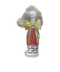 Bomboniera Santero 958 Mini Personalizzata con Confetti Rosso - NonSoloCerimonie.it