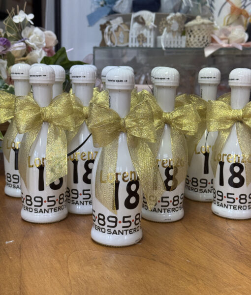 Bomboniera Santero 958 Mini Personalizzata 2 Bianco 100 - NonSoloCerimonie.it