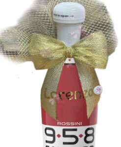 Bomboniera Santero 958 Mini Personalizzata con Confetti Rosso 1 - NonSoloCerimonie.it