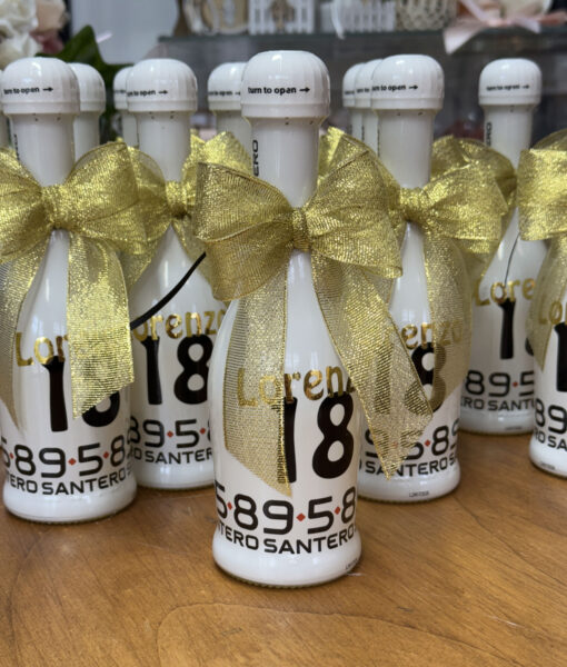 Bomboniera Santero 958 Mini Personalizzata 2 Bianco 101 - NonSoloCerimonie.it