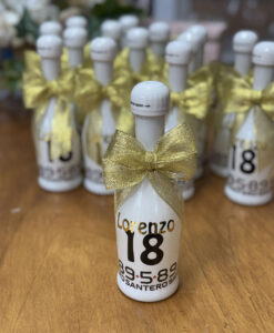 Bomboniera Santero 958 Mini Personalizzata 2 Bianco 103 - NonSoloCerimonie.it