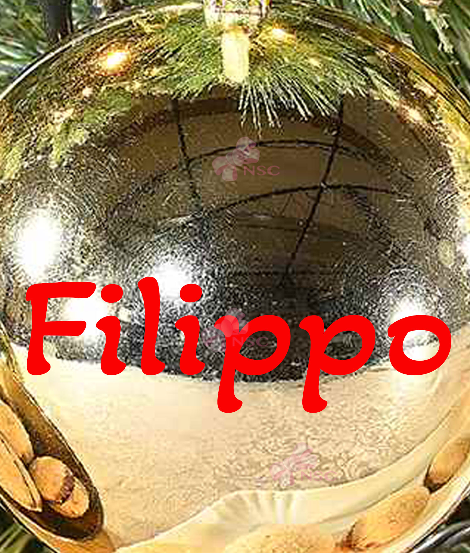 Pallina di Natale Personalizzata 3 - NonSoloCerimonie.it