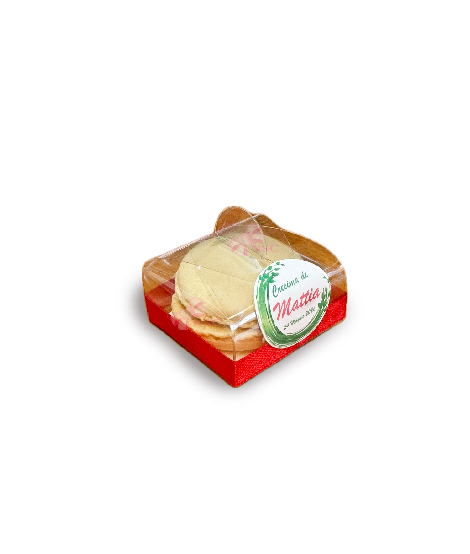 Segnaposto Scatola Macaron Cuore - NonSoloCerimonie.it